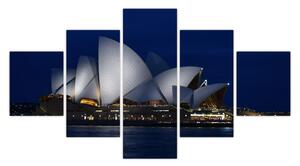 Obraz Sydney w nocy (125x70 cm)
