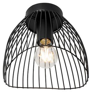 Designerska lampa sufitowa czarna 20cm - Pua