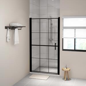 Drzwi prysznicowe, hartowane szkło, 100x178 cm , czarne