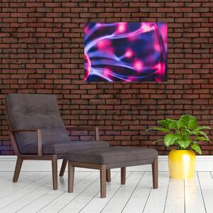 Abstrakcyjny fioletowy obraz (70x50 cm)