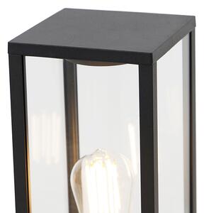 Industrialna lampa stojąca czarna 40 cm IP44 - Charlois