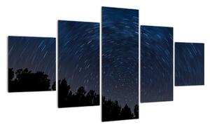 Obraz nocnego nieba (125x70 cm)