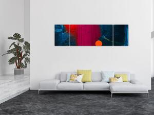 Obraz kolory (170x50 cm)