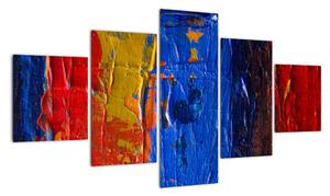 Obraz malarskich kolorów (125x70 cm)