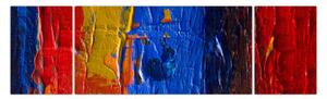 Obraz malarskich kolorów (170x50 cm)