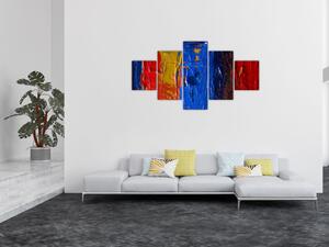 Obraz malarskich kolorów (125x70 cm)