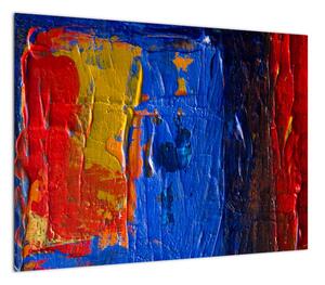 Obraz malarskich kolorów (70x50 cm)