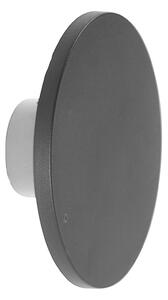 Designerska lampa ścienna szara 16,5 cm z LED - Skyf