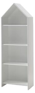 Biały regał w kształcie domku Vipack Casami, 57x171 cm