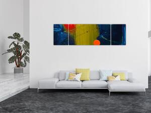 Kolorowy obraz (170x50 cm)