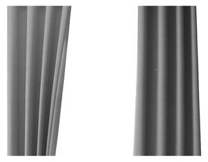 Szara zasłona półzaciemniająca 250x100 cm – Mila Home