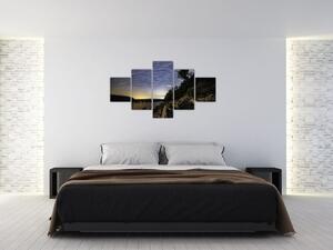 Obraz - niebo podczas zachodu słońca (125x70 cm)