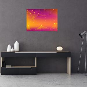 Kolorowy abstrakcyjny obraz (70x50 cm)