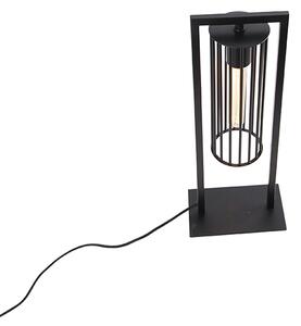 Nowoczesna lampa stołowa czarna - Balenco Wazo