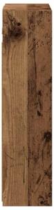 Szafka z lustrem do łazienki stare drewno 43 x 16 x 62.5 cm