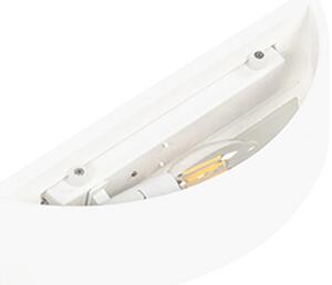 Rustykalna lampa ścienna gipsowa - Aurel Novo