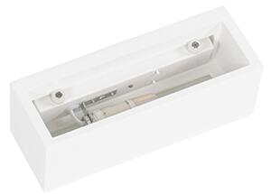 Nowoczesna lampa ścienna biała - Tjada Novo