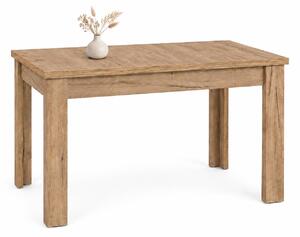 Stół rozkładany INSPIRO C-2, wymiary 120–160 × 80 cm, blat z drewna dębowego Cremona