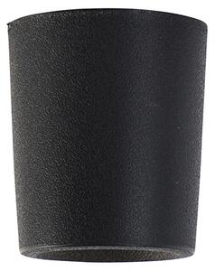 Nowoczesny reflektor sufitowy czarny z LED IP55 - Livia