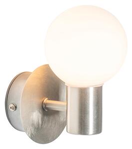 Nowoczesna lampa ścienna stalowa IP44 - Cederic Up