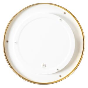 Nowoczesna lampa sufitowa złota 31 cm IP44 - Yuma