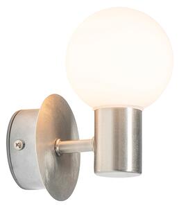 Nowoczesna lampa ścienna stalowa IP44 - Cederic Up