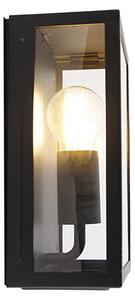 Inteligentna lampa ścienna zewnętrzna czarna 25,5 cm z WiFi A60 IP44 - Rotterdam
