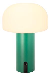 Biało-zielona lampa stołowa LED (wysokość 22,5 cm) Styles – Villa Collection