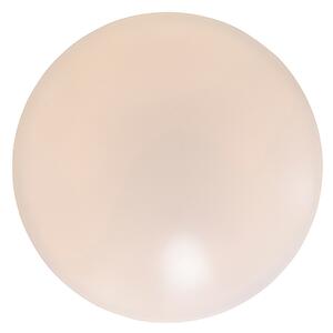 Lampa sufitowa biała 33 cm z wbudowanym LED i ściemniaczem z pilotem - Iene