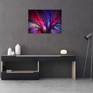 Abstrakcyjny obraz drzewa (70x50 cm)