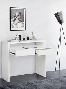 Wąskie biurko z wysuwanym blatem Teresa