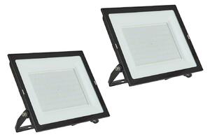Kinkiet zewnętrzny LED Maikel PRIOS, czarny, aluminium, nowoczesny