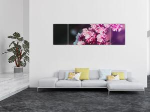 Obraz kwiatów drzewa (170x50 cm)