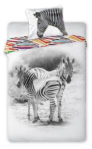 Pościel Bawełna Wild Zebra + Poszewka 70X90