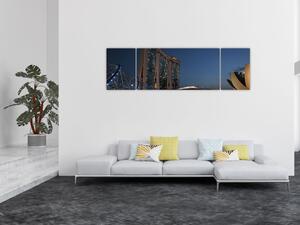 Obraz nowoczesnej metropolii (170x50 cm)