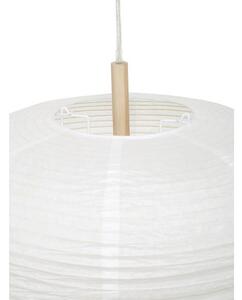 Lampa wisząca z papieru ryżowego Misaki