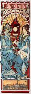 Obraz – reprodukcja 30x90 cm Benedictine, Alfons Mucha – Fedkolor