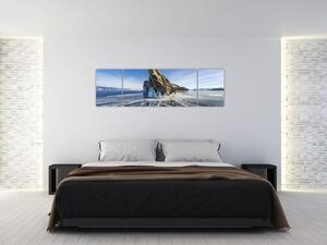 Obraz lodowej skały (170x50 cm)