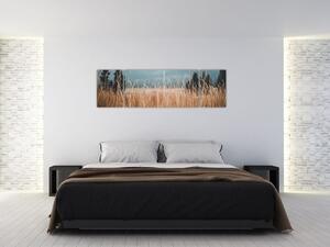 Obraz - szczegół łąki (170x50 cm)