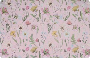 Podkładka Meadow pink, 43,5 x 28,5 cm, zestaw 4 szt