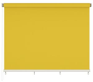 Roleta zewnętrzna, 350x140 cm, żółta