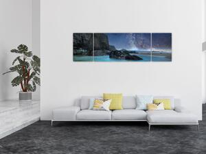 Obraz plaży (170x50 cm)