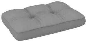 Poduszka na sofę z palet, szara, 60x40x10 cm