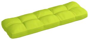 Poduszka na sofę z palet, jasnozielona, 120x40x10 cm