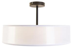 Nowoczesna lampa sufitowa biała 50 cm 3-światła - Drum Duo