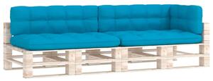 Poduszki na sofę z palet, 5 szt., niebieskie