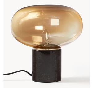 Lampa stołowa z marmurową podstawą Alma