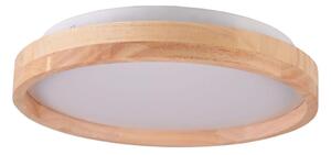 Polux LED Plafon JANUSZ LED/12W/230V śr. 27 cm IP44 dąb SA2296