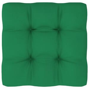 Poduszka na sofę z palet, zielona, 58x58x10 cm