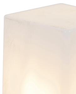 Lampa ogrodowa na szpikulec czarny opalowe szkło 50 cm szpikulec i kabel - Dania
